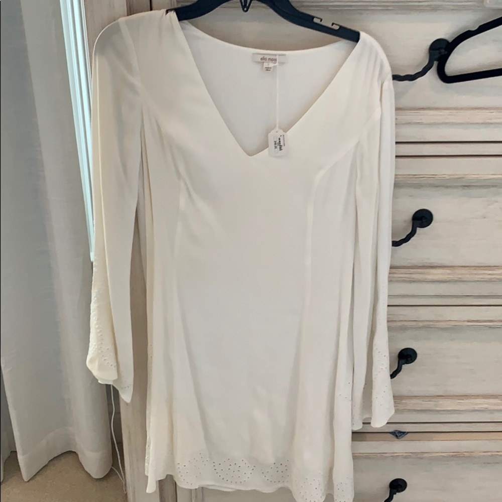 White cocktail dress